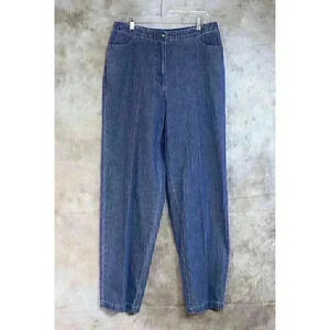 Orvis Womens sz 10 Jeans Med Wash Denim Straight Leg